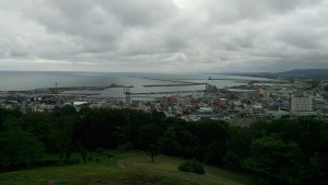 8月24日AM9:30頃　紋別公園より